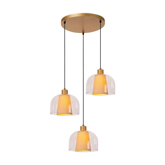 GUNHILD lampa wisząca 3xE27 Transparant 30460/13/60 Lucide - zdjęcie produktu