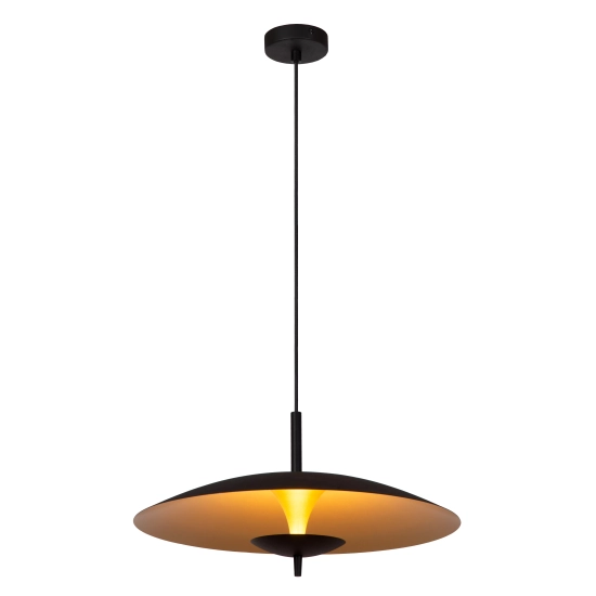 VULCAN Lampa wisząca Ø 47 cm LED Dim. 1x9W 3000K czarny 30461/09/30 Lucide - zdjęcie produktu