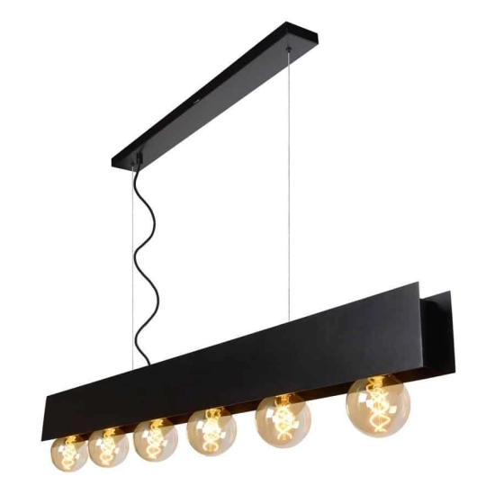 SURTUS Lampa wisząca E27 czarny 30474/06/30 Lucide - zdjęcie dodatkowe 2