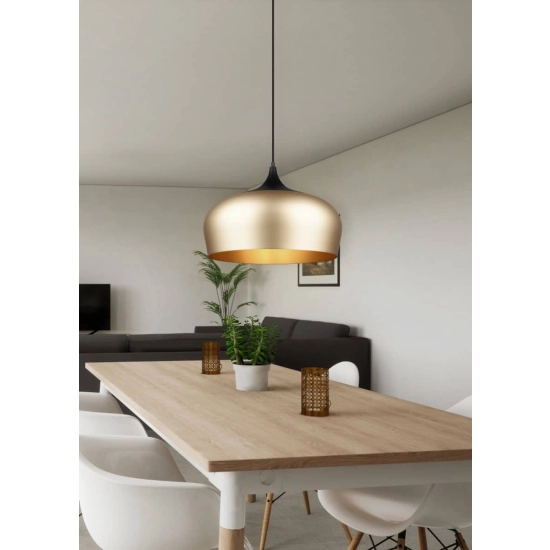 kinkiecik.pl Lampa wisząca mosiądz CHIRON 310890108 TRIO