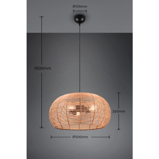 INGA – 312200336 excl. 3x E27 · max. 40W TRIO