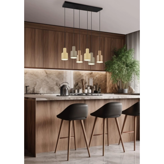 Lampa wisząca AGUDO – 319400617 excl. 6x E27 · max. 40W TRIO