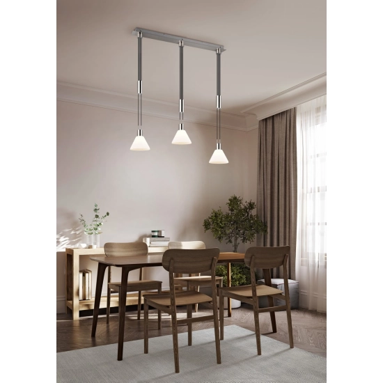 Lampa wisząca STANLEY – 319500307 excl. 3x E27 · max. 40W TRIO