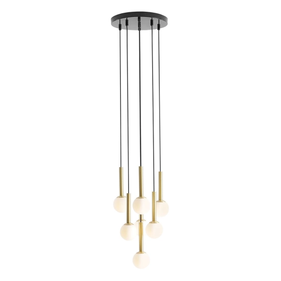 LAMPA WISZĄCA RIU 7 CZARNY 1103T1 ALDEX - zdjęcie produktu