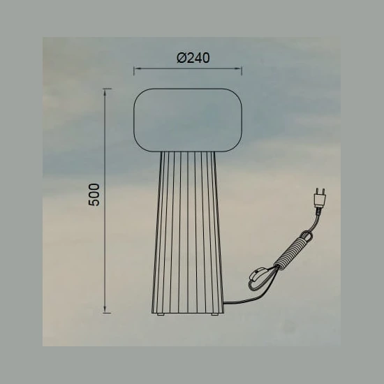Lampa biurkowa Mantra Faro 7248MA - zdjęcie dodatkowe 3
