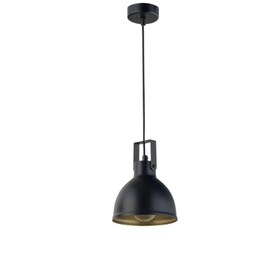 Lampa wisząca MARS 1 CZARNY ZŁOTY 32256 SIGMA - zdjęcie produktu