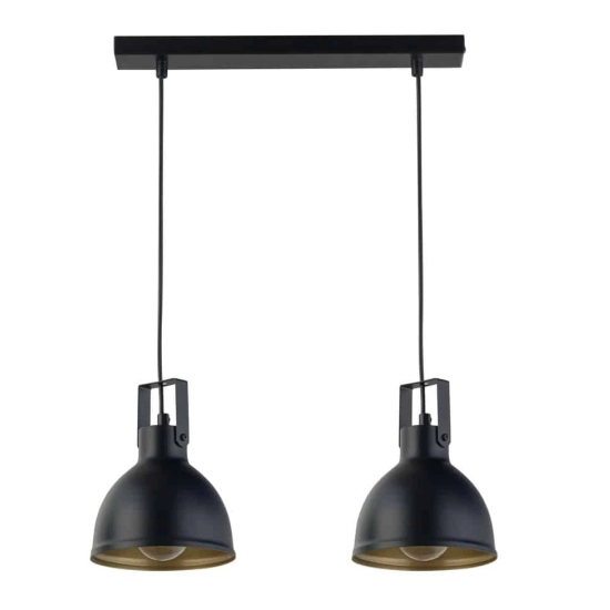 Lampa wisząca MARS 2 CZARNY ZŁOTY 32258 SIGMA - zdjęcie produktu