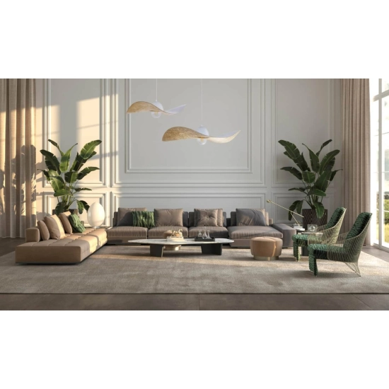 Lampa KAPELLO L BIAŁY ZŁOTY FI76 32338 SIGMA - zdjęcie produktu
