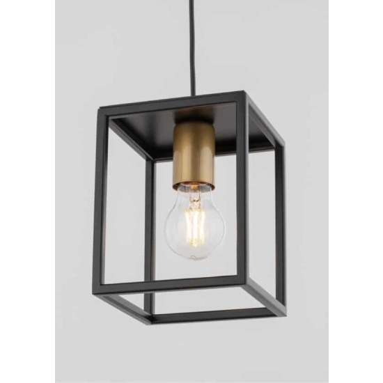 kinkiecik.pl VIGO zwis 1 czarny złoty Lampa wisząca Sigma Lighting 32353