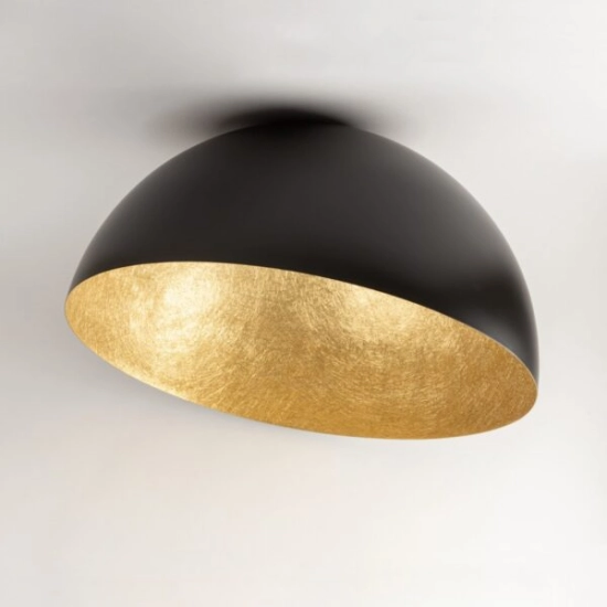 SFERA Plafon CZARNY ZŁOTY 70 32472 SIGMA