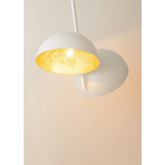SFERA Plafon 35 2 BIAŁY ZŁOTY 32493 SIGMA