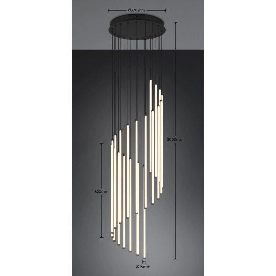 BAXTER – 330632032 incl. 1x SMD, 70W · 1x 8300lm, 2300+3000+4000K TRIO