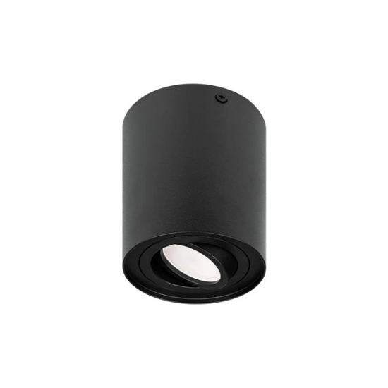 RONDO black GU10 plafon z ruchomum źródłem światła - zdjęcie produktu