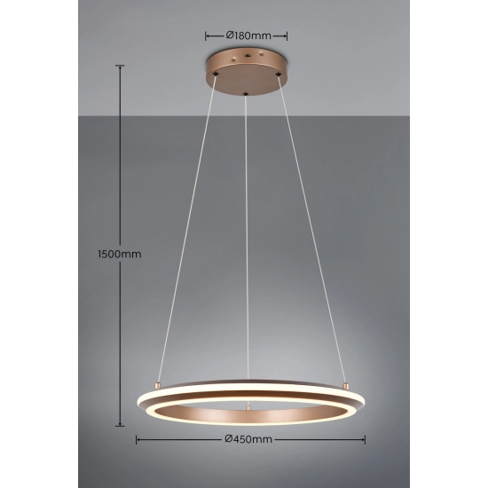 AMADOR – 331010165 incl. 1x SMD, 34W · 1x 4000lm, 2300+3000+4000K TRIO