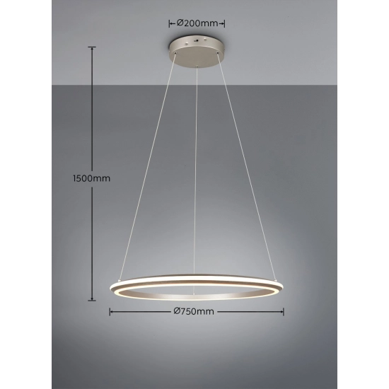 AMADOR – 331019107 incl. 1x SMD, 48W · 1x 5800lm, 2300+3000+4000K TRIO