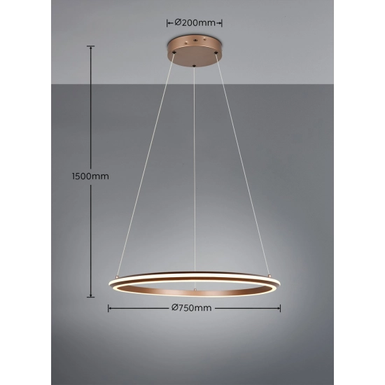 AMADOR – 331019165 incl. 1x SMD, 48W · 1x 5800lm, 2300+3000+4000K TRIO