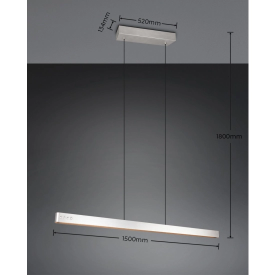DONEGAL – 333310207 incl. 1x SMD, 40W · 1x 4650lm, 2700 - 6500K TRIO
