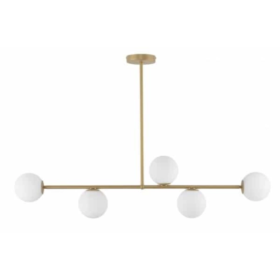 kinkiecik.pl Lampa wisząca GAMA gold V 33334 Sigma