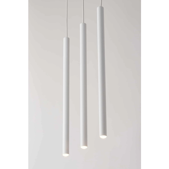 kinkiecik.pl SOPEL 3 prosty biały Lampa wisząca Sigma Lighting 33402