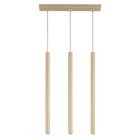 SOPEL 3 prosty złoty mat Lampa wisząca Sigma Lighting 33403 - zdjęcie produktu