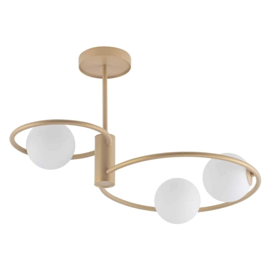 Lampa sufitowa okręgi kule złota Sigma Lighting – AQUA 3 33467 - zdjęcie produktu