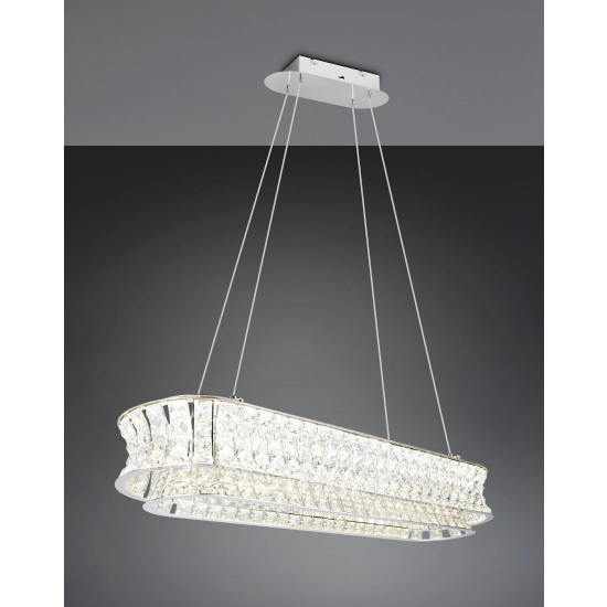 ZEVION – 334710106 incl. 1x SMD, 52W · 1x 6200lm, 2300+3000+4000K TRIO