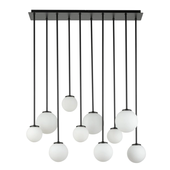 TULIA 10 plafon długi biały 33491 Sigma Lighting - zdjęcie produktu