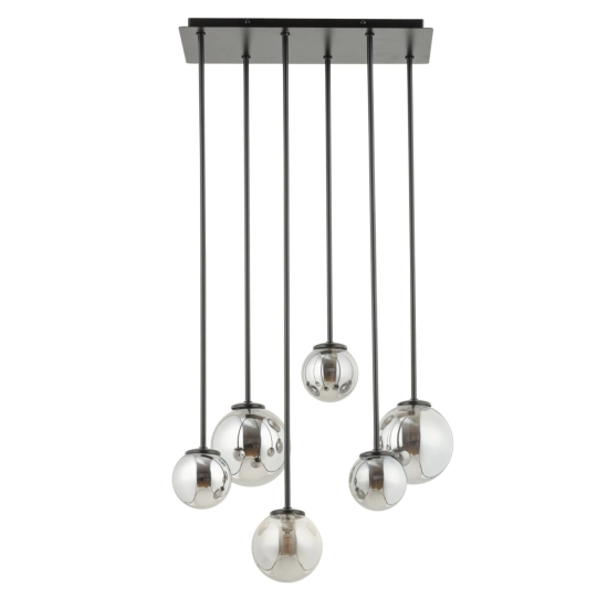 TULIA 6 plafon długi szary 33498 Sigma Lighting - zdjęcie produktu