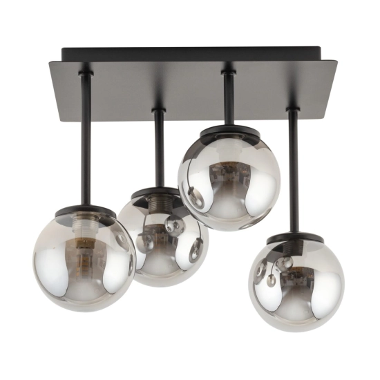 TULIA 4 plafon krótki szary 33504 Sigma Lighting - zdjęcie produktu
