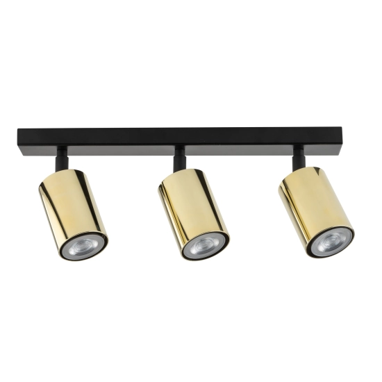 ZOOM 3 czarno-złoty mosiądzowany 33508 Sigma Lighting - zdjęcie produktu
