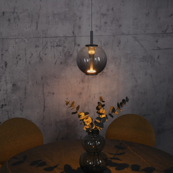 Lampa wisząca Pure Infinity Szara 2220-15 Paul Neuhaus - zdjęcie dodatkowe 4