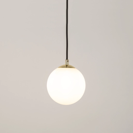 Lampa wisząca mleczna kula Sigma Lighting – PIANO 1 33658