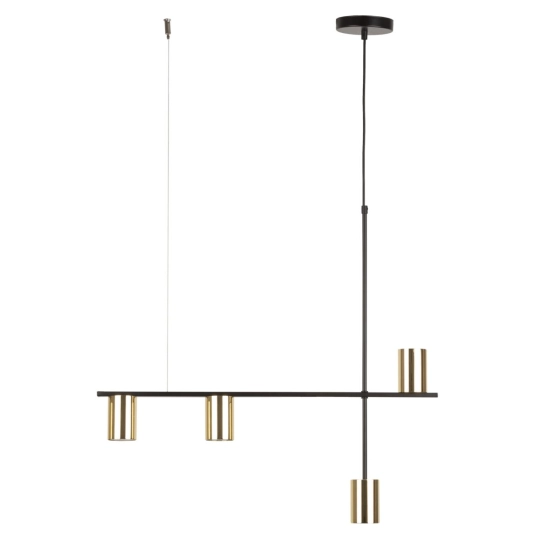 VENDO 4 zwis czarno-złoty mosiądzowany 33690 Sigma Lighting - zdjęcie produktu
