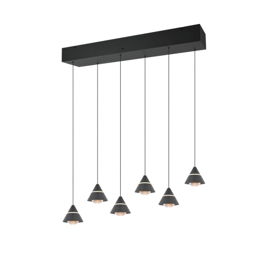 ROMEO – 337010632 incl. 6x SMD, 7W · 6x 700lm, 2300+3000+4000K TRIO