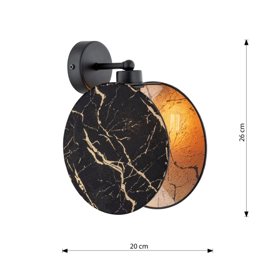 Kinkiet MOTIF K1 MARBEL 1327/K1 EMIBIG Lighting