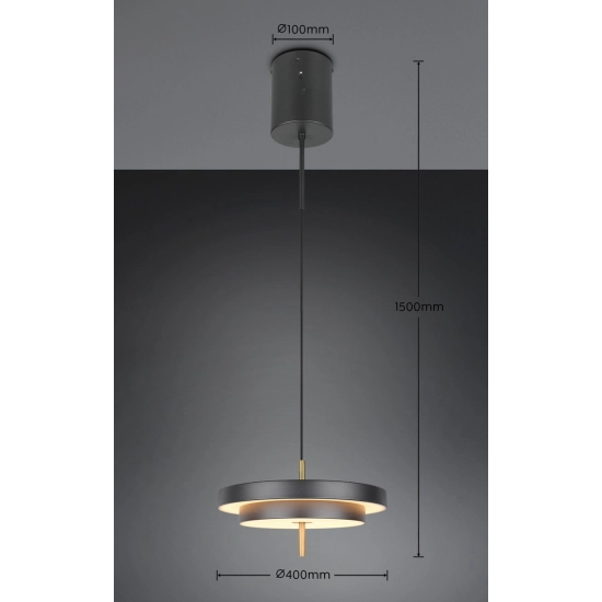 KEATON – 340219180 incl. 1x SMD, 34,5W · 1x 4000lm, 2300+3000+4000K TRIO