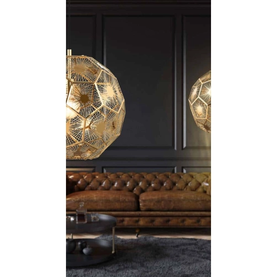 SKOURA Lampa wisząca 39756 50cm EGLO - zdjęcie produktu