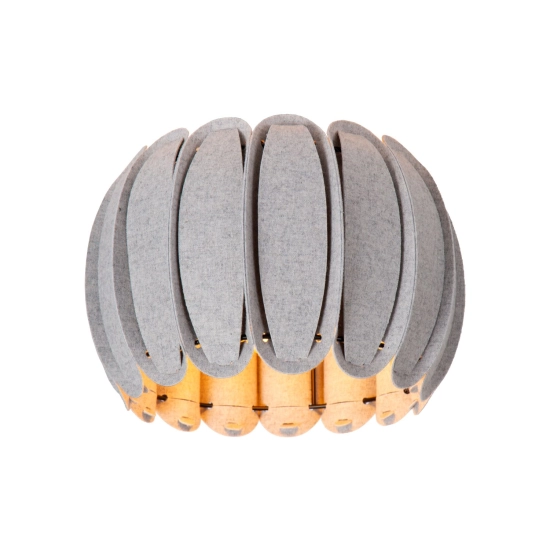 SPENCER Plafon Ø 30 cm 1xE27 Grey 34145/30/36 Lucide - zdjęcie produktu