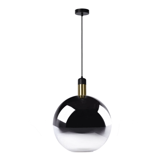 Lampa wisząca JULIUS lampa wisząca Ø 40 cm E27 przydymiony szary 34438/40/65 Lucide - zdjęcie dodatkowe 1