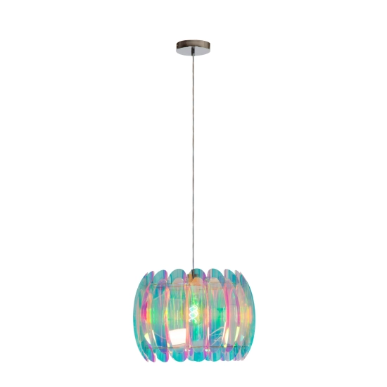 GLINSTAR Lampa wisząca Ø 40 cm 1xE27 Multicolor 34447/40/99 Lucide - zdjęcie produktu
