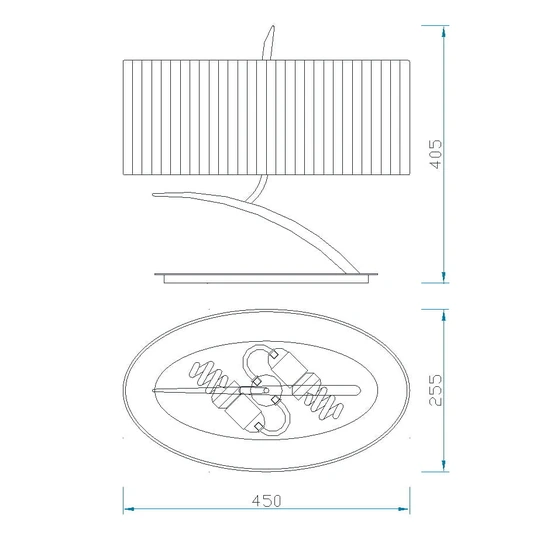 Lampa biurkowa Mantra Eve 1138MA - zdjęcie dodatkowe 2
