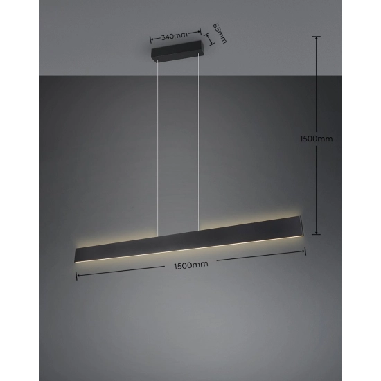 GALWAY – 349710132 incl. 1x SMD, 35W · 1x 4200lm, 2700 - 6000K TRIO