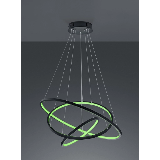 Lampa wisząca AARON – 352710342 incl. 1x SMD LED, 78W · 1x 9200lm, 3000 - 6000K TRIO