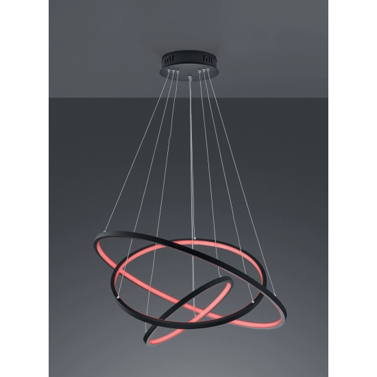 Lampa wisząca AARON – 352710342 incl. 1x SMD LED, 78W · 1x 9200lm, 3000 - 6000K TRIO