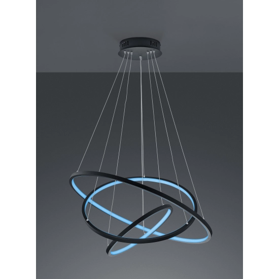 Lampa wisząca AARON – 352710342 incl. 1x SMD LED, 78W · 1x 9200lm, 3000 - 6000K TRIO