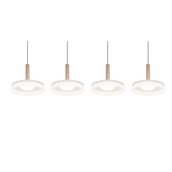 CELESTE – 354910465 incl. 4x SMD, 7,5W · 4x 750lm, 3000K TRIO
