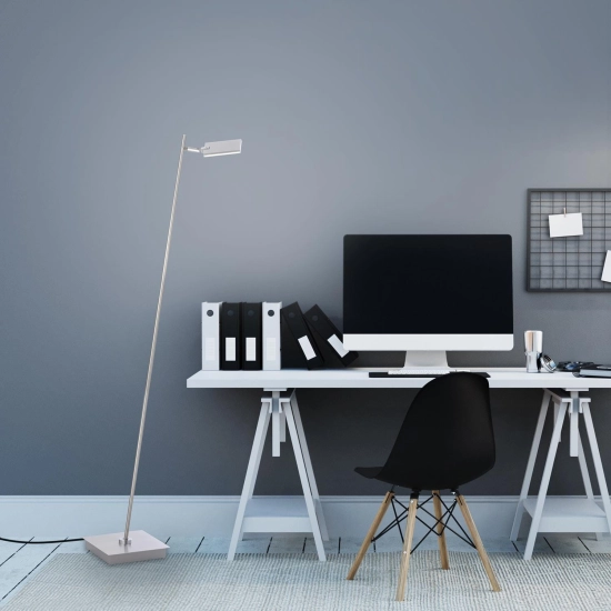 Lampa podłogowa Pure Mira Aluminium 356-95 Paul Neuhaus - zdjęcie dodatkowe 2