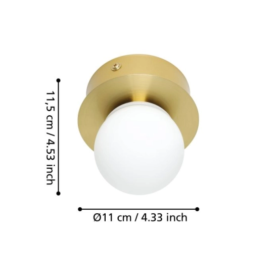 MOSIANO lampa ścienna / sufitowa IP44 900658 EGLO