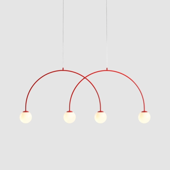 LAMPA WISZĄCA UNA 4 RED CHILLI L 1116L19_L Aldex - zdjęcie dodatkowe 6