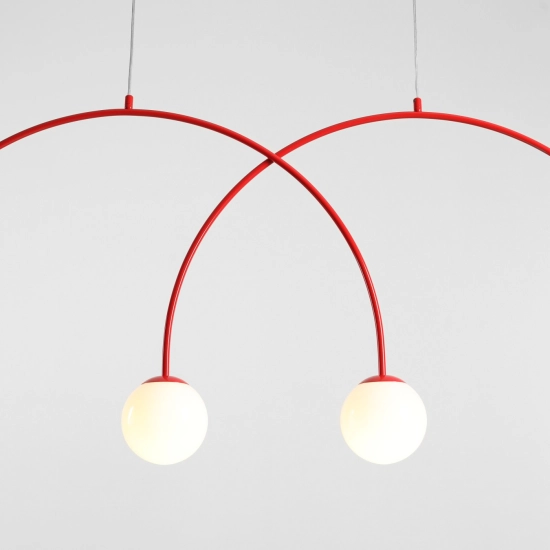 LAMPA WISZĄCA UNA 4 RED CHILLI L 1116L19_L Aldex - zdjęcie dodatkowe 3